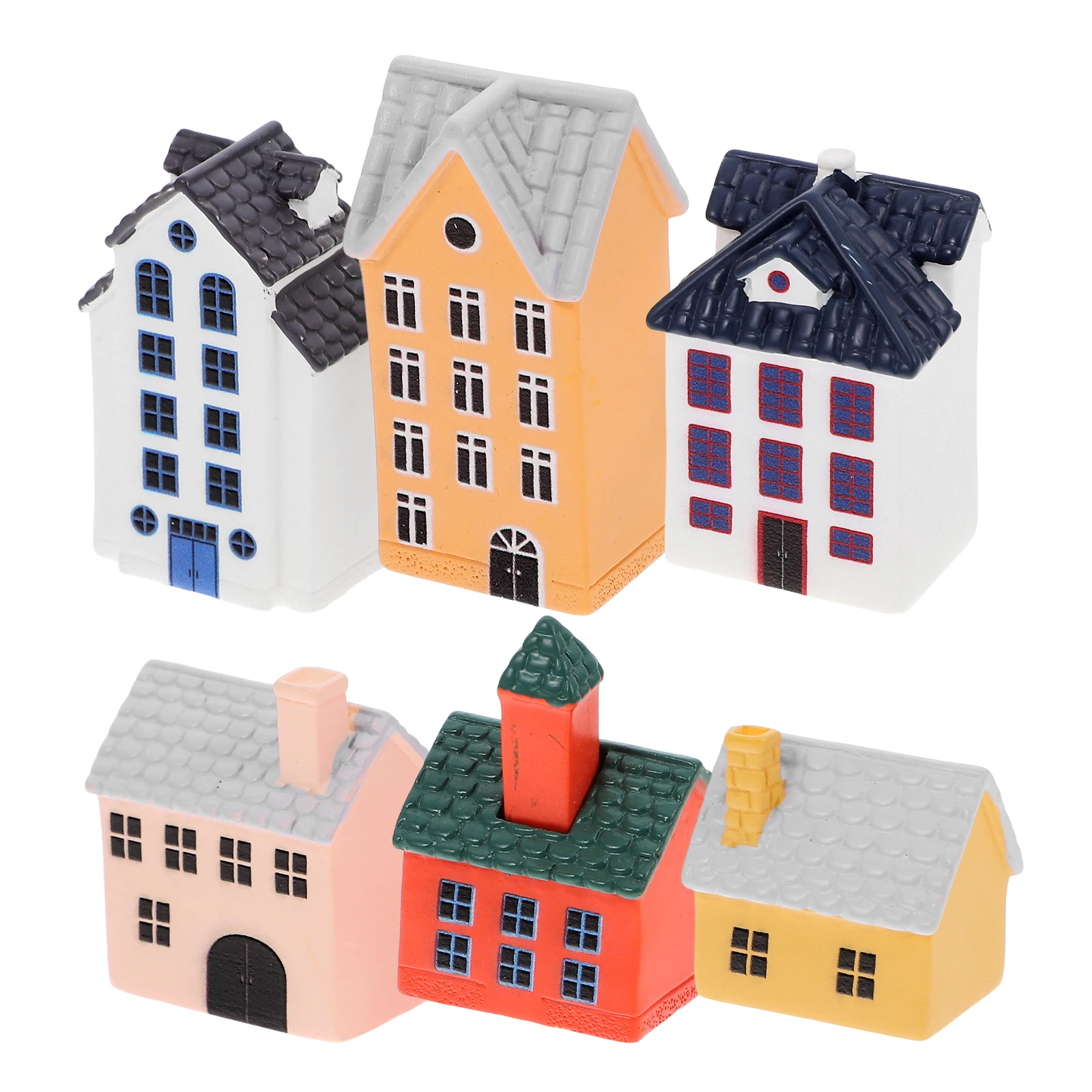 6pcs Micro Landscape Village Miniature Resin Ornaments For Terrarium Bonsai Garden Desktop Mini House Crafts Reliable Tiny House
6pcs Micro Landscape Village Miniature Resin Ornaments For Terrarium Bonsai Garden Desktop Mini House Crafts Reliable Tiny House