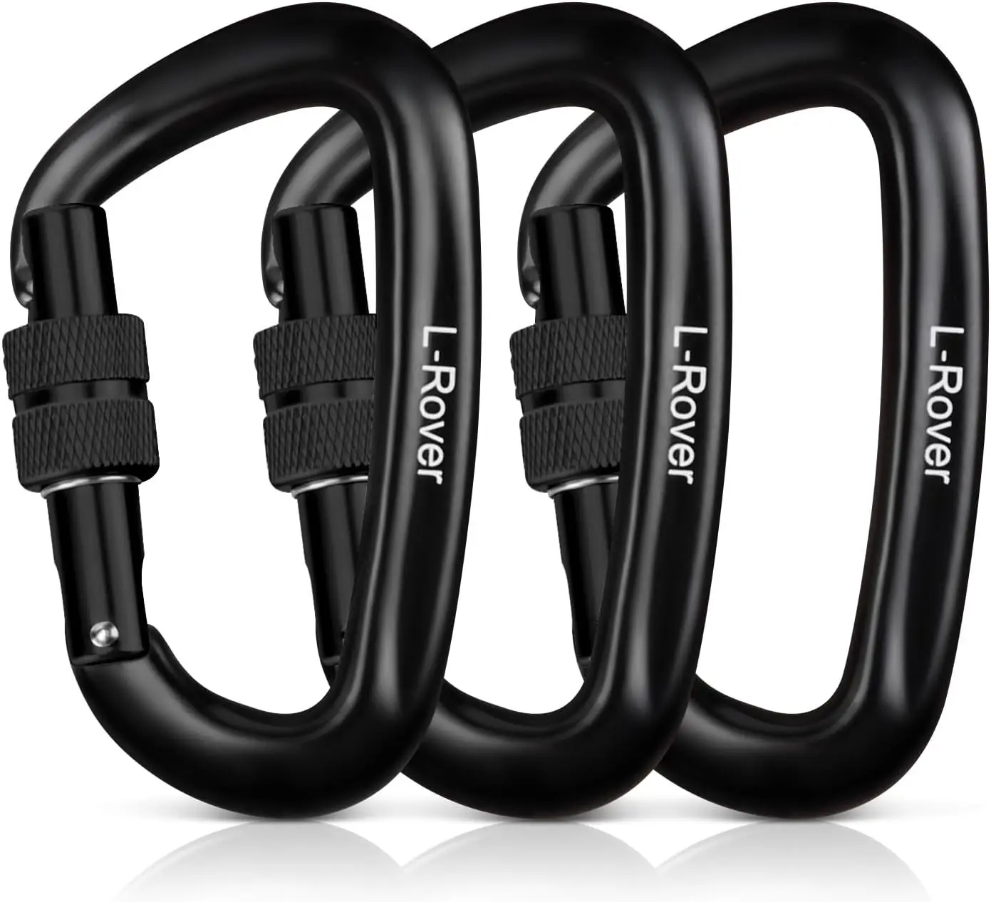 Locarabiner Clips Heavy Duty 12Kn (2697 Lbs)-Lightweight Carabiners For Keys Hammocks,Swing,Locking Dog Leash And Harness,
Locarabiner Clips Heavy Duty 12Kn (2697 Lbs)-Lightweight Carabiners For Keys Hammocks,Swing,Locking Dog Leash And Harness,
