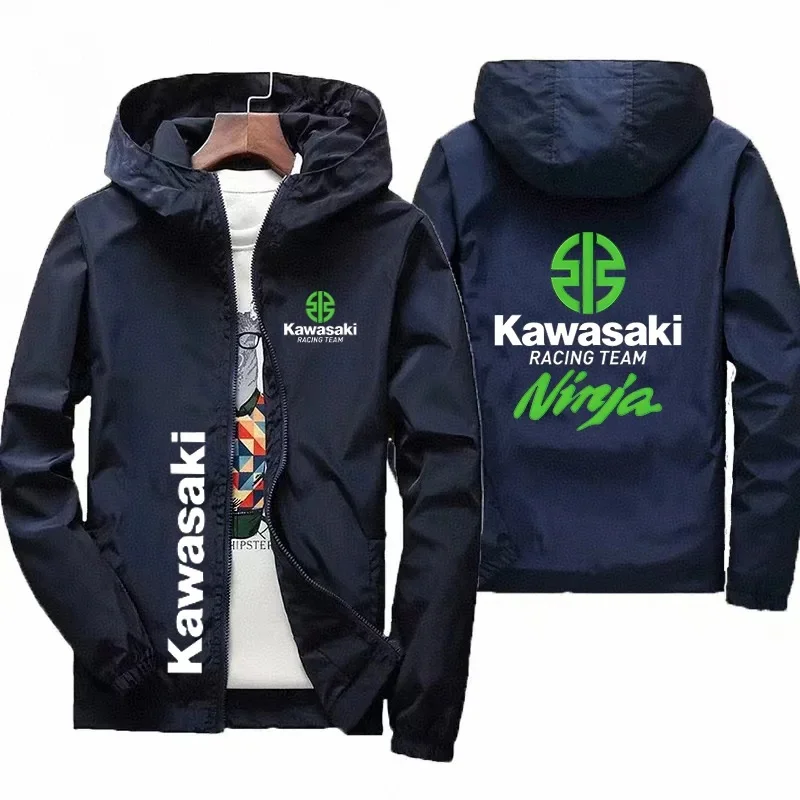 Spring and Autumn printed Kawasaki logo fashionable sports windproof jacket suitable for sports cycling, leisure shopping
Spring and Autumn printed Kawasaki logo fashionable sports windproof jacket suitable for sports cycling, leisure shopping