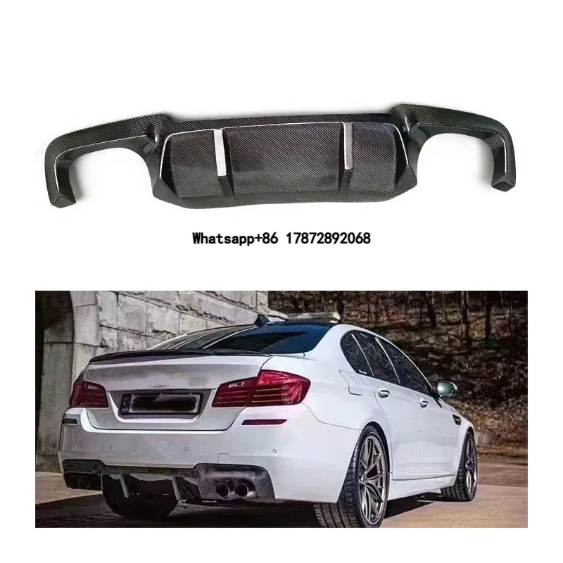 For 2010-2016 5 Series F10, 5 Series F10 M Sport 523i, 520d, 535, 520 Carbon Fiber Rear diffuser Lip Body Kit
For 2010-2016 5 Series F10, 5 Series F10 M Sport 523i, 520d, 535, 520 Carbon Fiber Rear diffuser Lip Body Kit