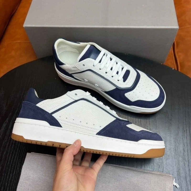 2026 breathable mesh men's board shoes with cowhide splicing and lace up low cut casual sports shoes and business shoes
2026 breathable mesh men's board shoes with cowhide splicing and lace up low cut casual sports shoes and business shoes