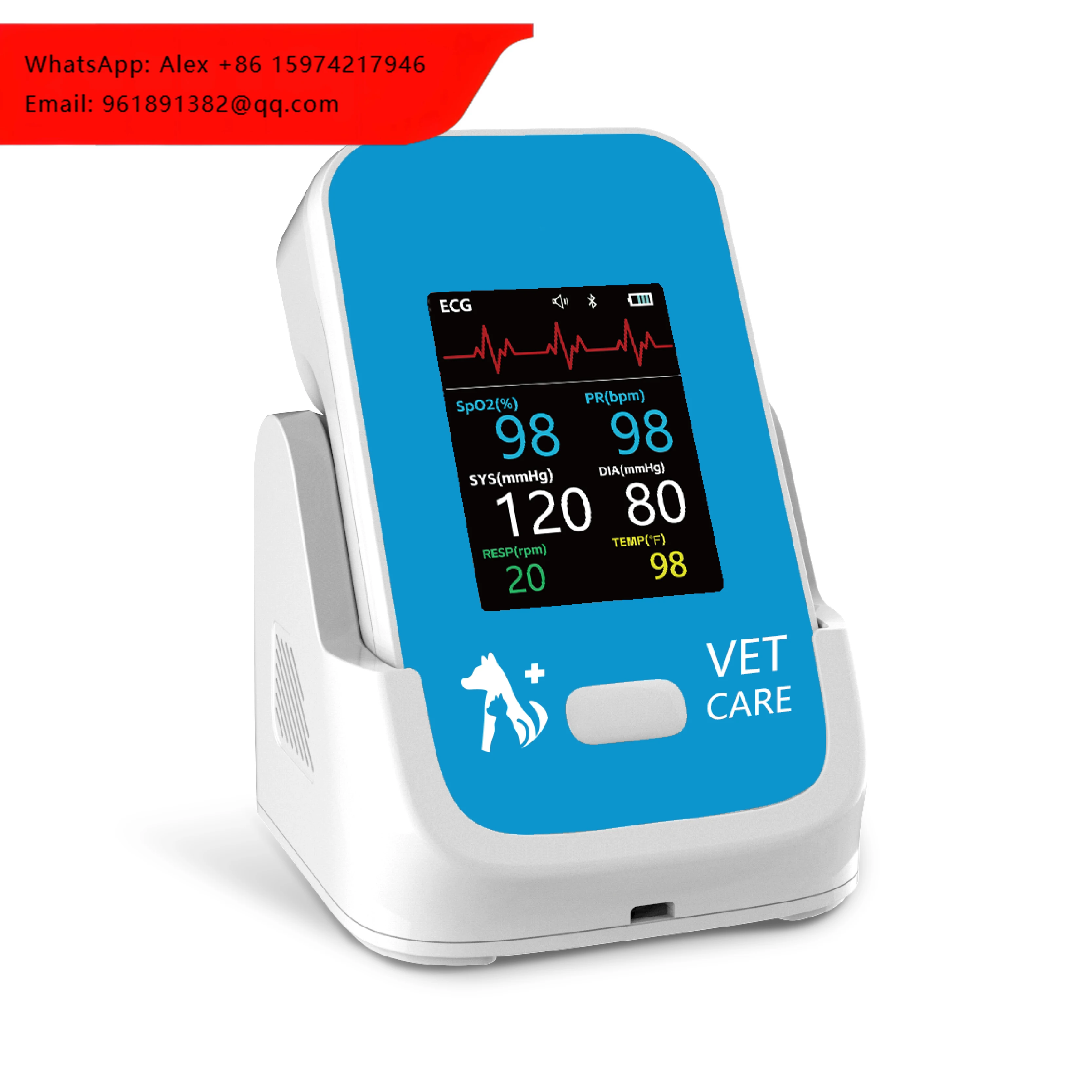 BERRY AM6200 Portable Digital Pet Health Monitor For Cats Dogs Android Bluetooth 5.0 2.8" TFT LCD Display Diagnosis Injection 1
BERRY AM6200 Portable Digital Pet Health Monitor For Cats Dogs Android Bluetooth 5.0 2.8" TFT LCD Display Diagnosis Injection 1