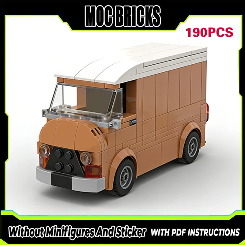 City Car Model MOC Building Bricks Vintage Light-Duty Box Truck Modular Technology Gifts Holiday Assemble Children Toys Suit
City Car Model MOC Building Bricks Vintage Light-Duty Box Truck Modular Technology Gifts Holiday Assemble Children Toys Suit