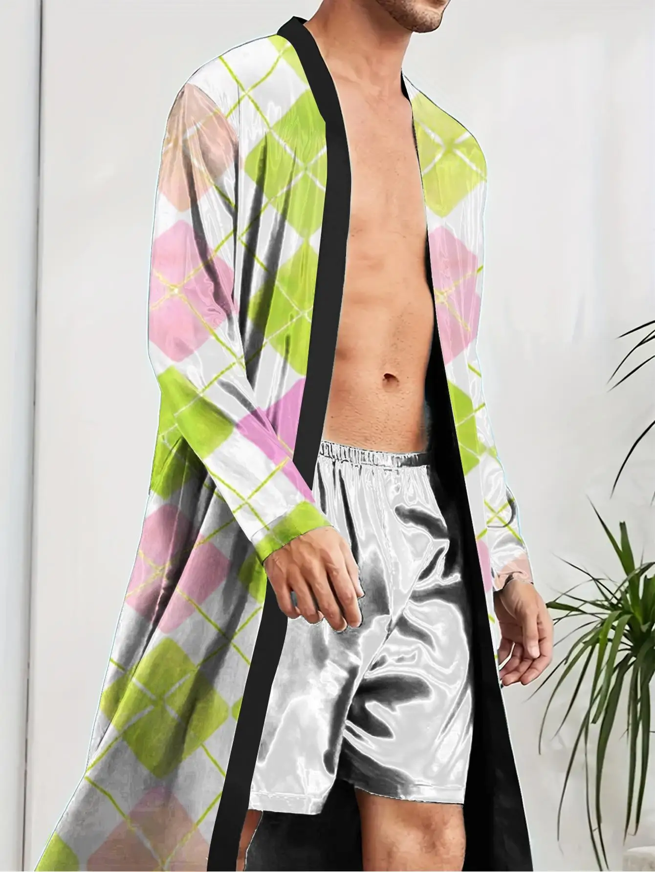 1pc Men'S Robes 2026 Spring/Summer Polyester Nightgown for Men Men'S Robe 3D Printed Bathrobe Men'S Graphic
1pc Men'S Robes 2026 Spring/Summer Polyester Nightgown for Men Men'S Robe 3D Printed Bathrobe Men'S Graphic