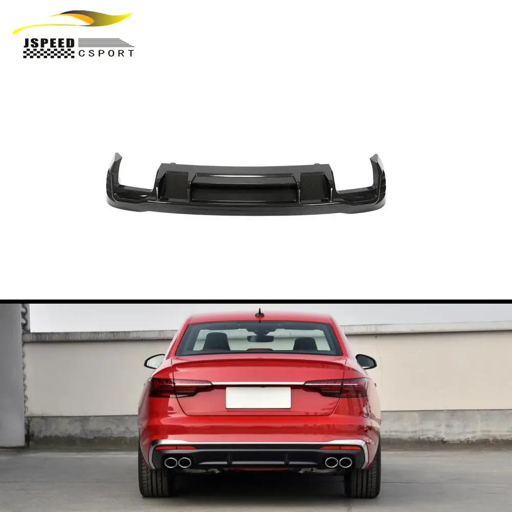 Suitable for Audi A4 B9 S Line S4 sedan 4-door 2020-2022 Dry carbon fiber rear diffuser
Suitable for Audi A4 B9 S Line S4 sedan 4-door 2020-2022 Dry carbon fiber rear diffuser