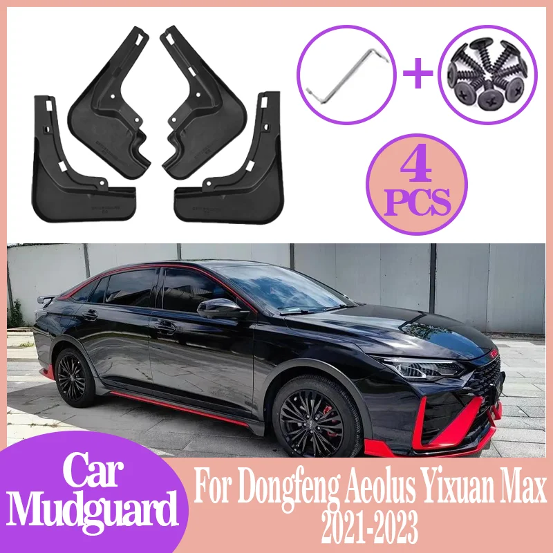 4PCS Anti-splash Guard Car Mud Flaps For Dongfeng Aeolus Yixuan Max 2021 2022 2023 Fender Front Rear Fender Wheel Cover Mudguard
4PCS Anti-splash Guard Car Mud Flaps For Dongfeng Aeolus Yixuan Max 2021 2022 2023 Fender Front Rear Fender Wheel Cover Mudguard