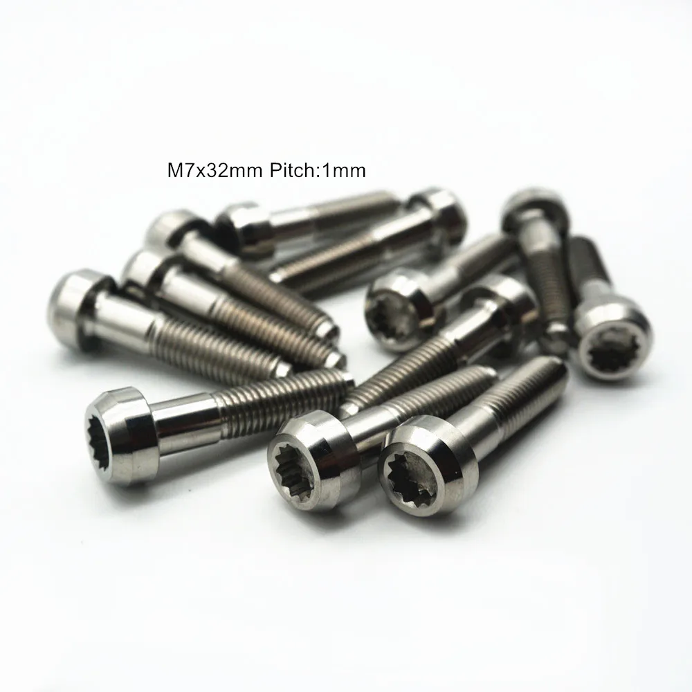 Titanium Bolts M7x24.5mm / 32mm for BBS OEM Bentley Jaguar Two-piece Three Pieces Wheel BBS Titanium Ti6AL4V Forged Screw
Titanium Bolts M7x24.5mm / 32mm for BBS OEM Bentley Jaguar Two-piece Three Pieces Wheel BBS Titanium Ti6AL4V Forged Screw