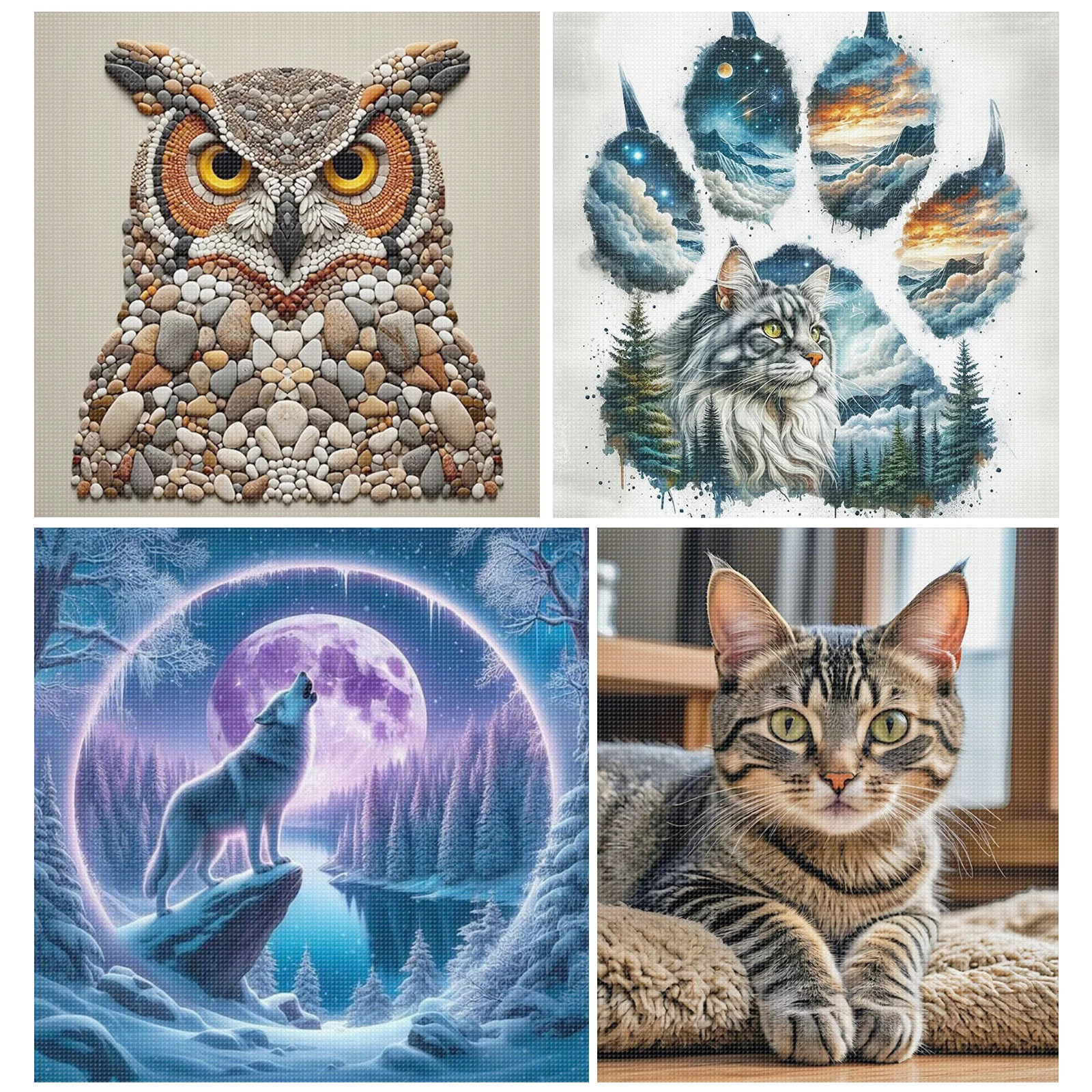 Animal Full 11CT DIY Stamped Needlework Embroidery Kit Embroidery Needlepoint Starter Kits for Beginners Adults Home Decor
Animal Full 11CT DIY Stamped Needlework Embroidery Kit Embroidery Needlepoint Starter Kits for Beginners Adults Home Decor