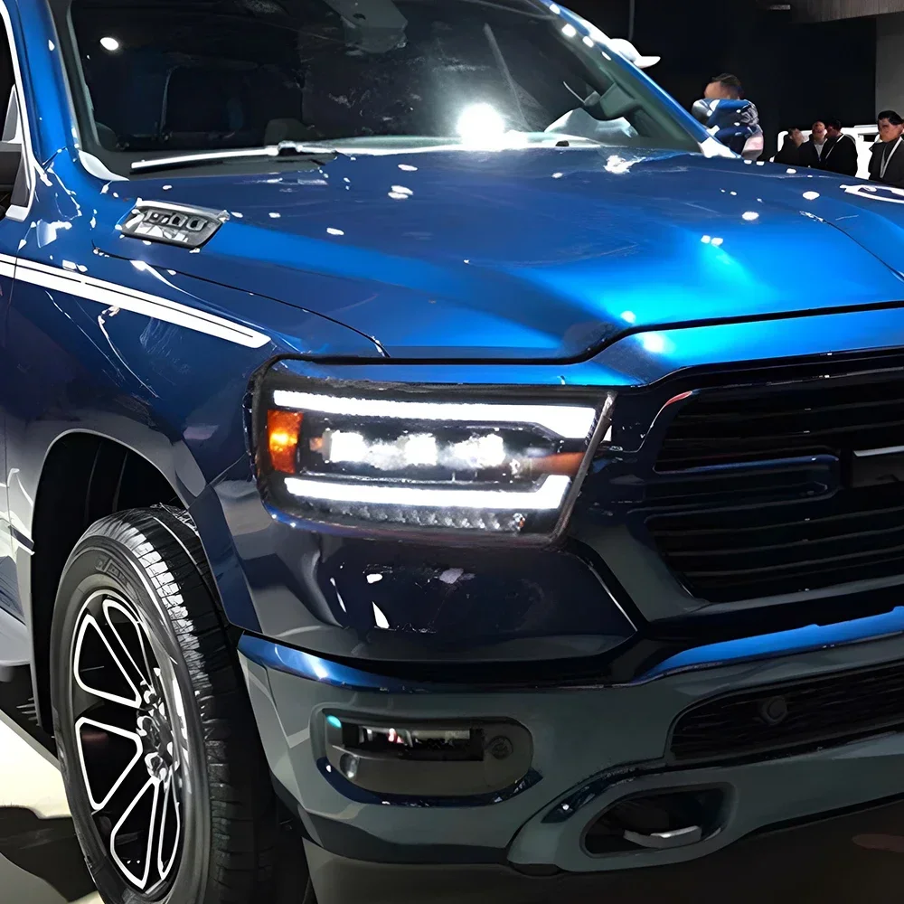 Car Front Lamps For Dodge RAM1500 2019-2023 LED Auto Headlights Assembly Upgrade Dynamic DRL 3 Projector Lens Tool Accessories
Car Front Lamps For Dodge RAM1500 2019-2023 LED Auto Headlights Assembly Upgrade Dynamic DRL 3 Projector Lens Tool Accessories