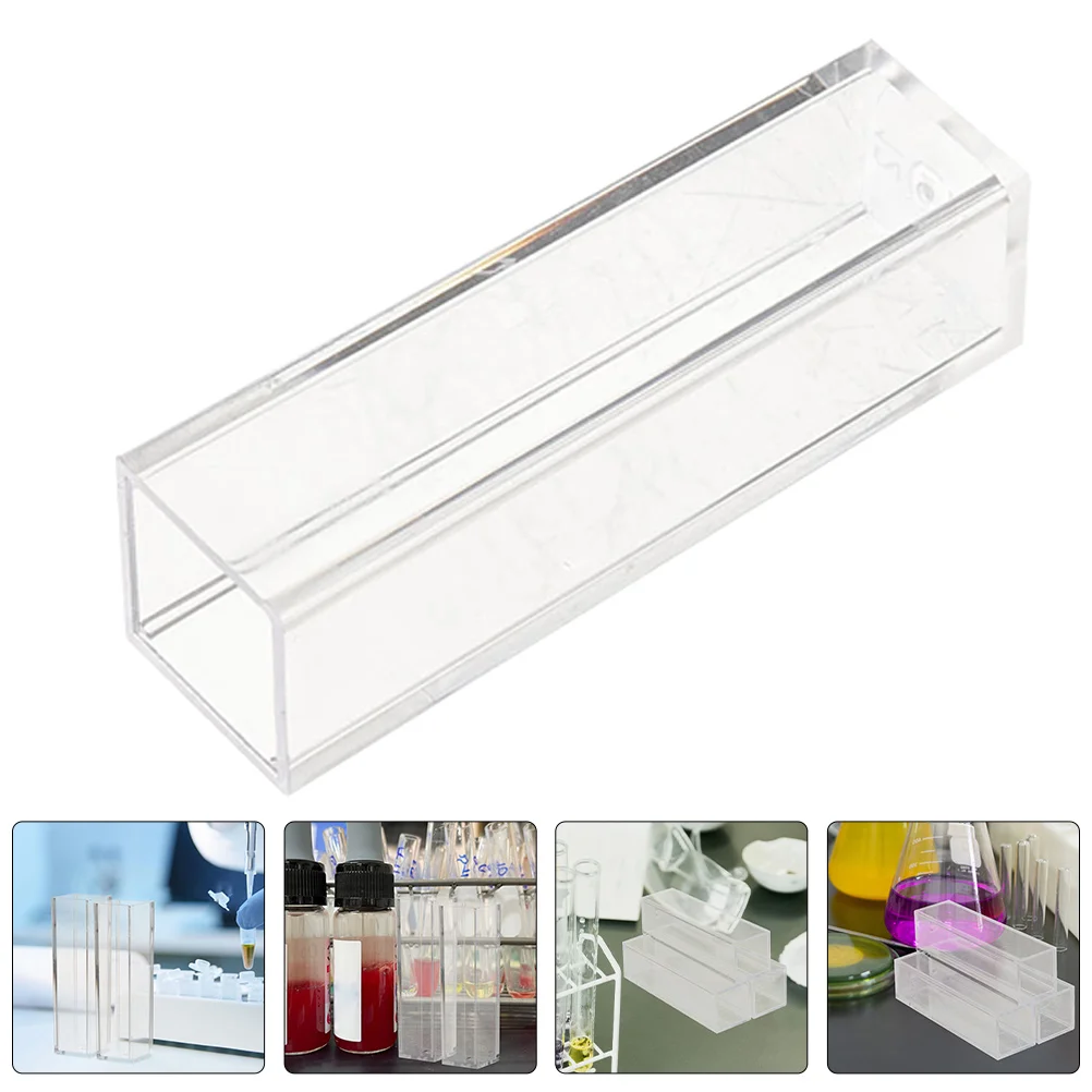 8 Pcs Plastic Cuvette Laboratory Cuvettes Standard for Experiment Mini Clear Transparent
8 Pcs Plastic Cuvette Laboratory Cuvettes Standard for Experiment Mini Clear Transparent