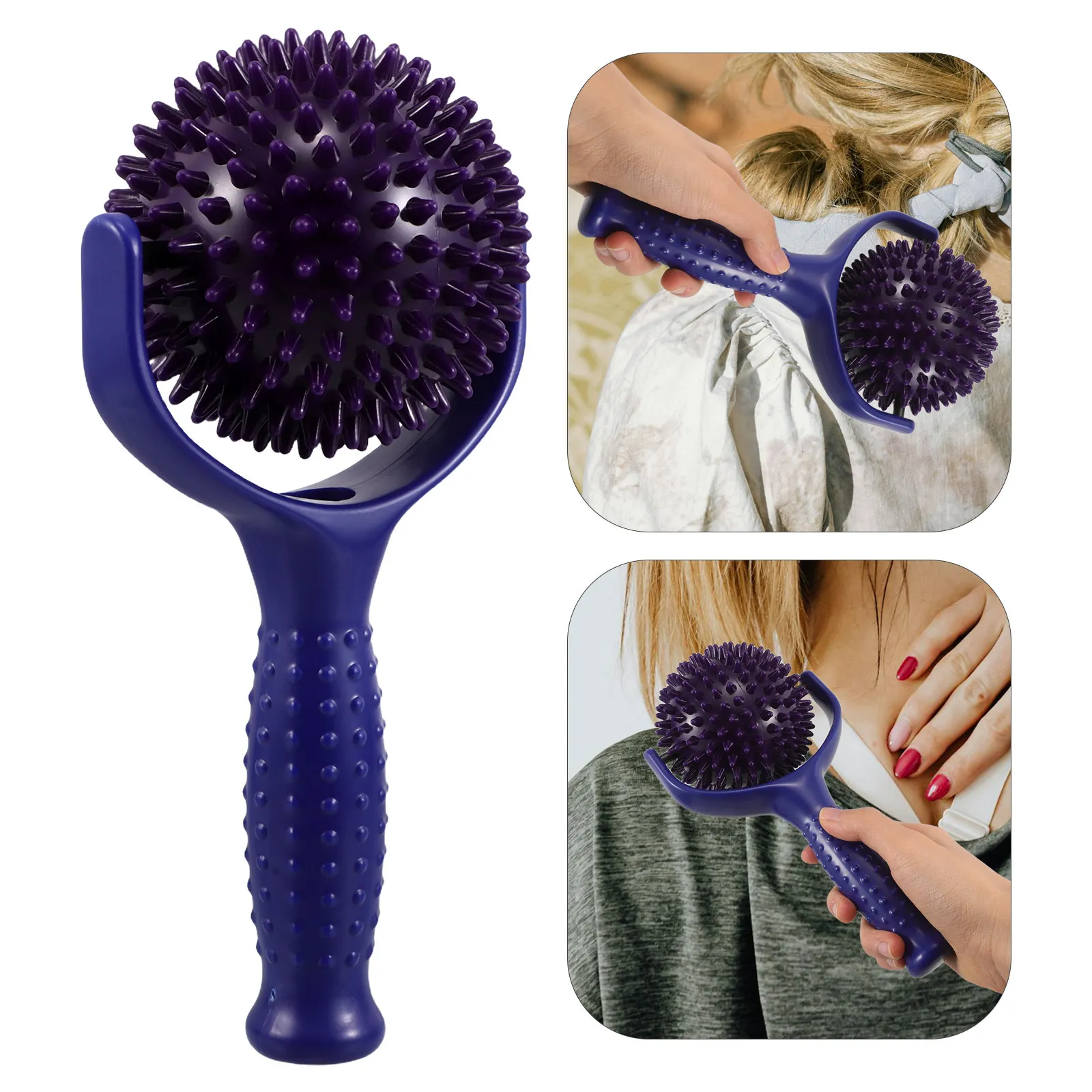 Large Spiky Ball Yoga Pilates Massage Stick for Muscle Relief Trigger Point Body Roller for Calves Back Deep Tissue Relaxation
Large Spiky Ball Yoga Pilates Massage Stick for Muscle Relief Trigger Point Body Roller for Calves Back Deep Tissue Relaxation