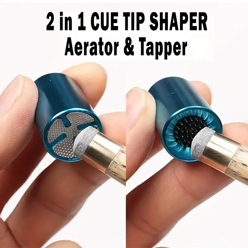 Многофункциональный инструмент для ухода за наконечником бильярдного кия 2-в-1, 1 шт., прочный, из алюминиевого сплава, синий, золотой, черный, для идеальной работы кия
Многофункциональный инструмент для ухода за наконечником бильярдного кия 2-в-1, 1 шт., прочный, из алюминиевого сплава, синий, золотой, черный, для идеальной работы кия