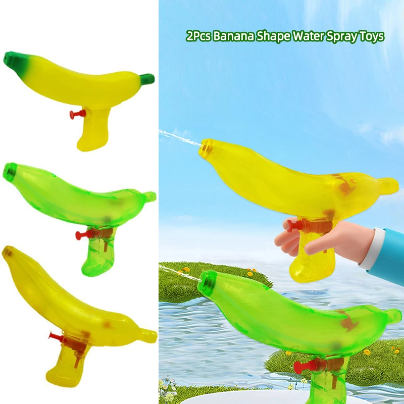 Duo Set of Banana Shaped Water Guns; Perfect for Summer Play and Beach Fun; Water Spray Toy for Kids
Duo Set of Banana Shaped Water Guns; Perfect for Summer Play and Beach Fun; Water Spray Toy for Kids