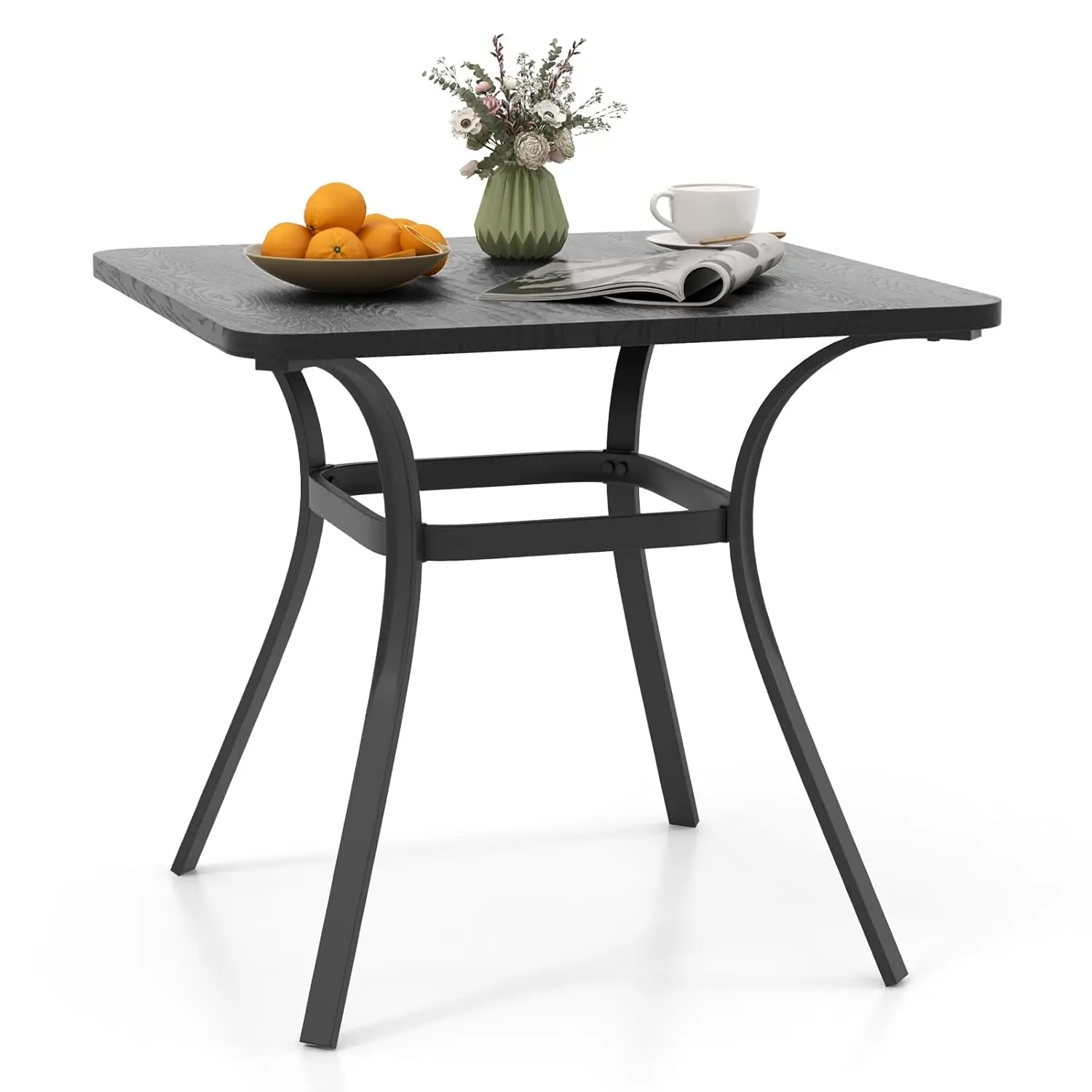 32" Square Metal Patio Dining Table for 4, Heavy Duty Outdoor Furniture Backyard Garden Poolside, Customized
32" Square Metal Patio Dining Table for 4, Heavy Duty Outdoor Furniture Backyard Garden Poolside, Customized