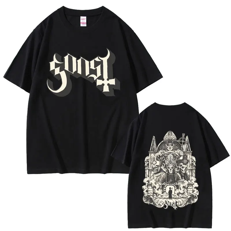 Ghost Band Graphic Print T-shirt Men Women Vintage Gothic Rock Metal T Shirts Man Casual Oversized Tshirt Male 90s Streetwear
Ghost Band Graphic Print T-shirt Men Women Vintage Gothic Rock Metal T Shirts Man Casual Oversized Tshirt Male 90s Streetwear