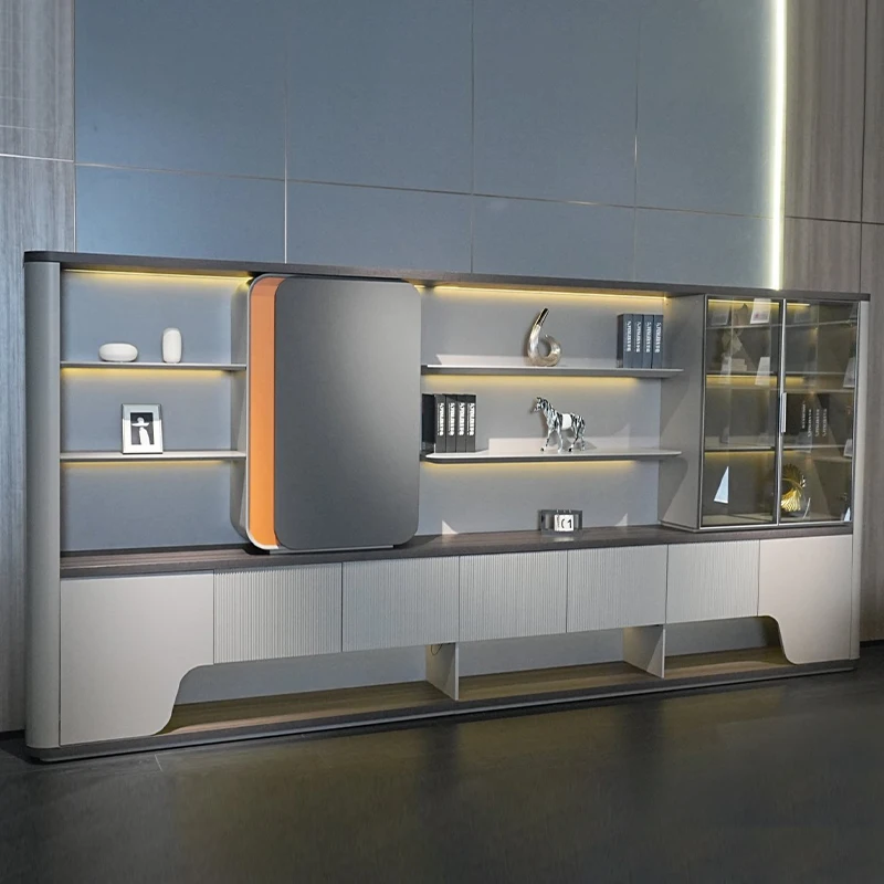 Modern Commercial Furniture CEO General Manager Desk Shelf Background Office Cabinet File Storage Office File Cabinet Bookcase
Modern Commercial Furniture CEO General Manager Desk Shelf Background Office Cabinet File Storage Office File Cabinet Bookcase