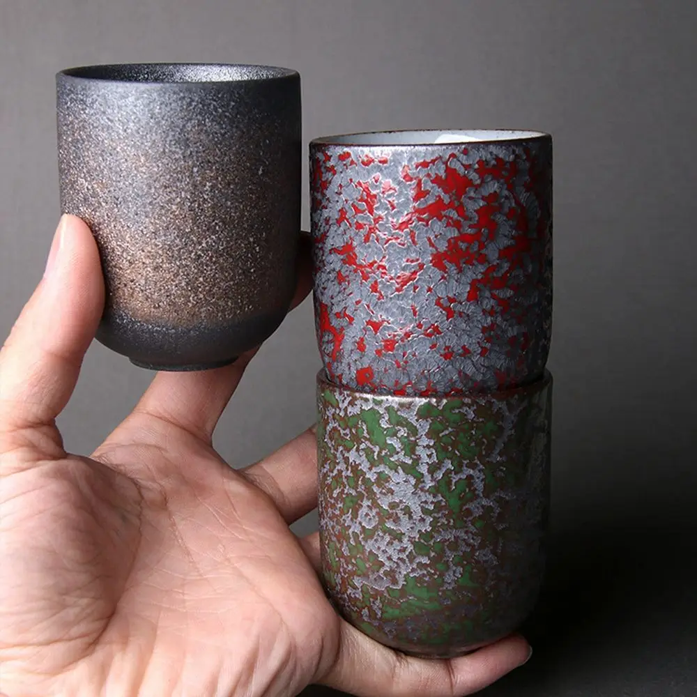 120ml Kiln Change Water Mugs Wine Mug Tableware Pottery Drinkware Water Cups Tea Cups Coffee Cup
120ml Kiln Change Water Mugs Wine Mug Tableware Pottery Drinkware Water Cups Tea Cups Coffee Cup