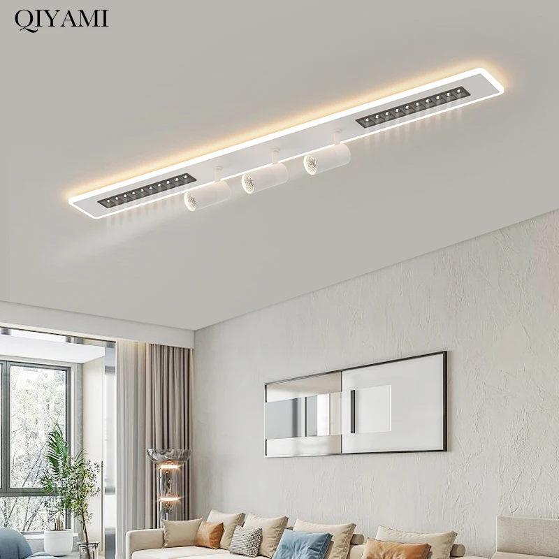 Modern Simple Long Home New LED Chandelier Lights For Living Dining Room Bedroom Hallway Lamps Spotlights Indoor Deco Lighting
Modern Simple Long Home New LED Chandelier Lights For Living Dining Room Bedroom Hallway Lamps Spotlights Indoor Deco Lighting