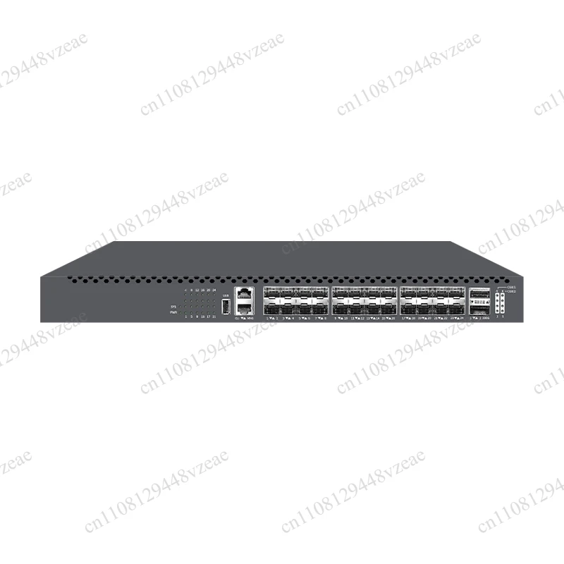 24 10 Gigabit optical ports + 2 40/100G three-layer management switches Data center 10 Gigabit switches
24 10 Gigabit optical ports + 2 40/100G three-layer management switches Data center 10 Gigabit switches
