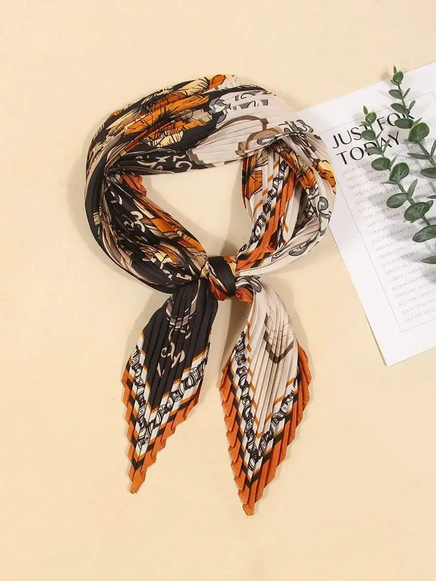 Womens Printed Faux Silk Crinkle Scarf Headband Hair Tie Versatile Wrap For Daily Beach Holiday Travel
Womens Printed Faux Silk Crinkle Scarf Headband Hair Tie Versatile Wrap For Daily Beach Holiday Travel