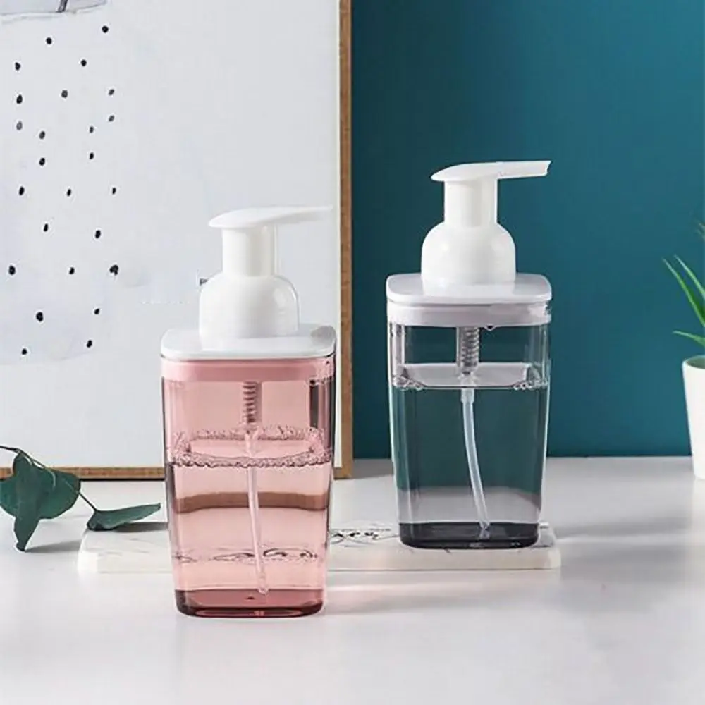 Durable Plastic Foamer Lotion Bottle Pink/Gray Portable Foam Pump Bottle Translucent Soap Dispenser Shampoo
Durable Plastic Foamer Lotion Bottle Pink/Gray Portable Foam Pump Bottle Translucent Soap Dispenser Shampoo