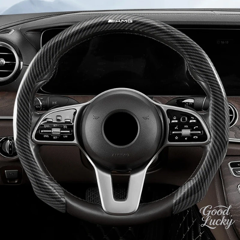 Car LOGO Steering Wheel Cover Protect Shell For Mercedes Benz AMG W203 W206 W220 W205 W211 W212 W201 W210W108 Auto Accessories
Car LOGO Steering Wheel Cover Protect Shell For Mercedes Benz AMG W203 W206 W220 W205 W211 W212 W201 W210W108 Auto Accessories