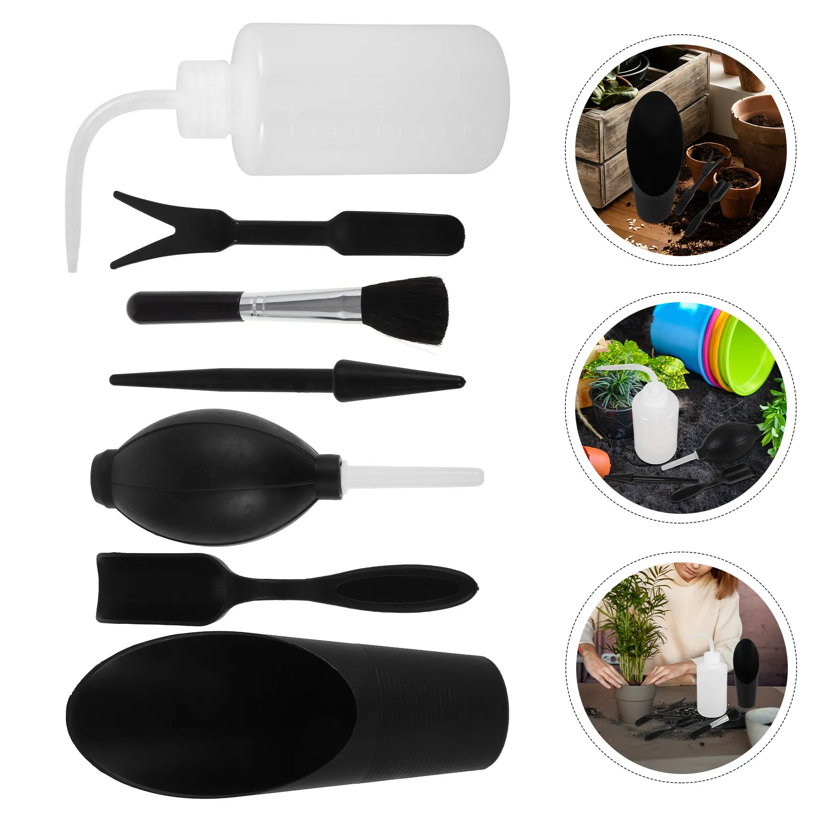 1Set Succulent Planting Tools Set Stainless Steel Plastic Small Shovels Gardening Hand Tools Ergonomic Transplanting Garden Soil
1Set Succulent Planting Tools Set Stainless Steel Plastic Small Shovels Gardening Hand Tools Ergonomic Transplanting Garden Soil