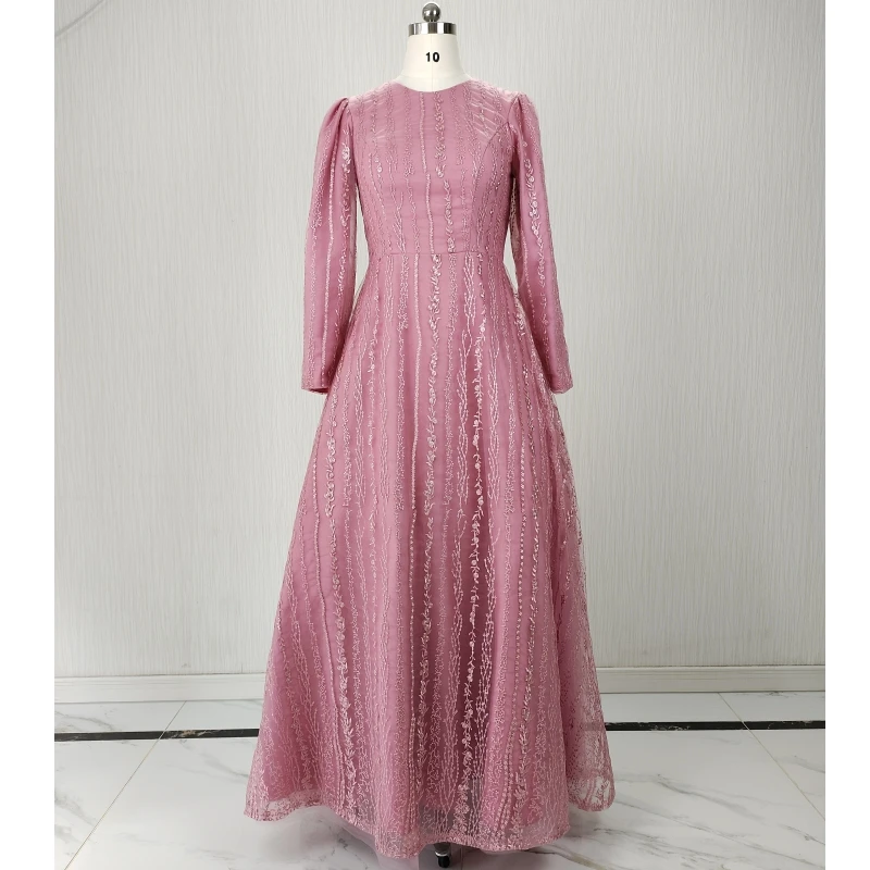 Customized Real Photo Modest Evening Dress Dark Pink Fully Line Robe De Soiree A-Line Floor-Length Plus size Party Formal Gown
Customized Real Photo Modest Evening Dress Dark Pink Fully Line Robe De Soiree A-Line Floor-Length Plus size Party Formal Gown