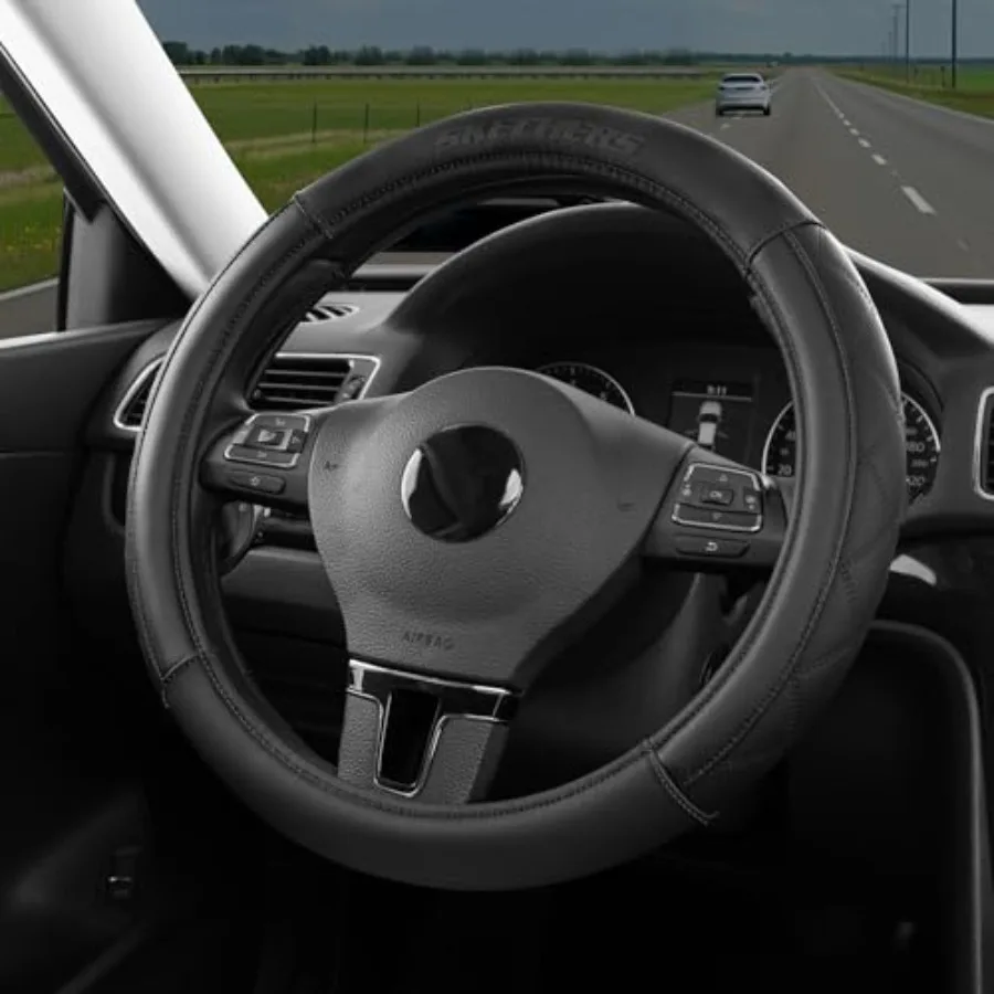 Steering Wheel Cover Contour Foam Cozy Fit, Leather Steering Wheel Covers, Universal Anti-Slip Fit 4"/2-5" Car Wheel Cover for
Steering Wheel Cover Contour Foam Cozy Fit, Leather Steering Wheel Covers, Universal Anti-Slip Fit 4"/2-5" Car Wheel Cover for