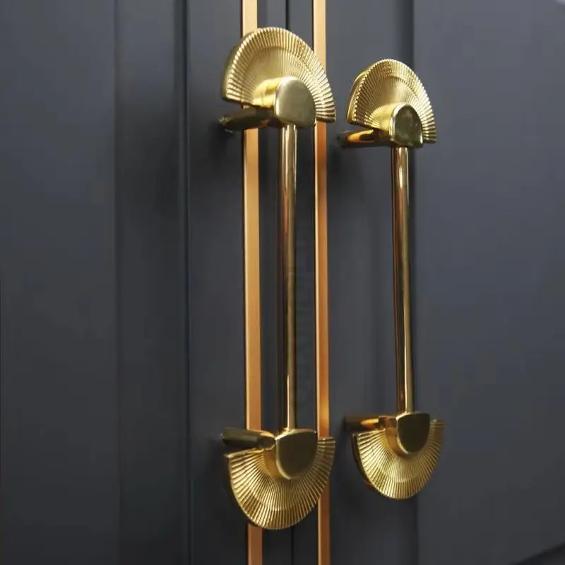 4PCS Solid Brass Cabinet Door Handle Simple Drawer Cabinet Sector Furniture Knobs Chinese Light Luxury Wardrobe Door Handles
4PCS Solid Brass Cabinet Door Handle Simple Drawer Cabinet Sector Furniture Knobs Chinese Light Luxury Wardrobe Door Handles