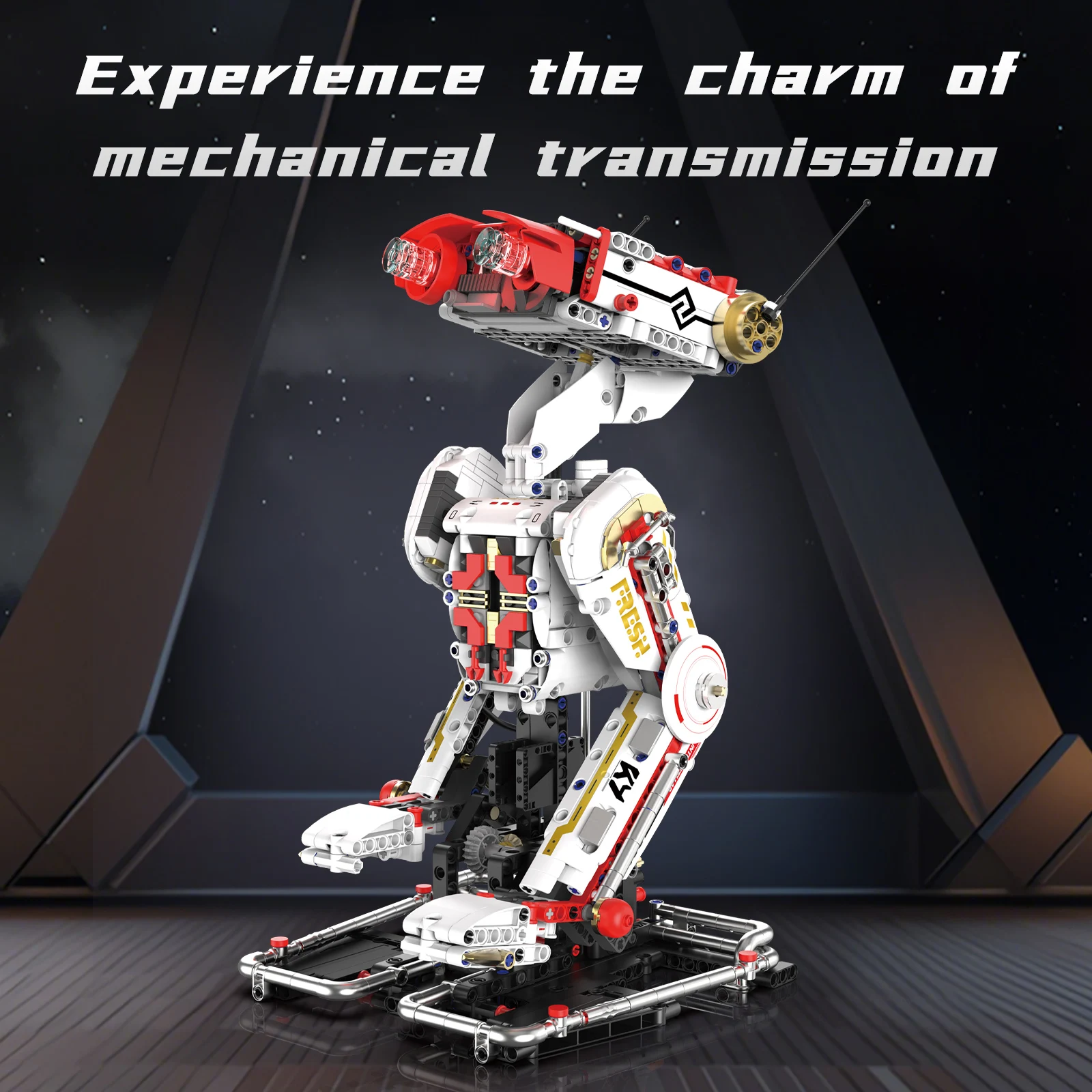 Simulation Detection Robot Desktop Ornament Model Assembly Toy Building Blocks Set Educational Toy Boy's Birthday Gift
Simulation Detection Robot Desktop Ornament Model Assembly Toy Building Blocks Set Educational Toy Boy's Birthday Gift