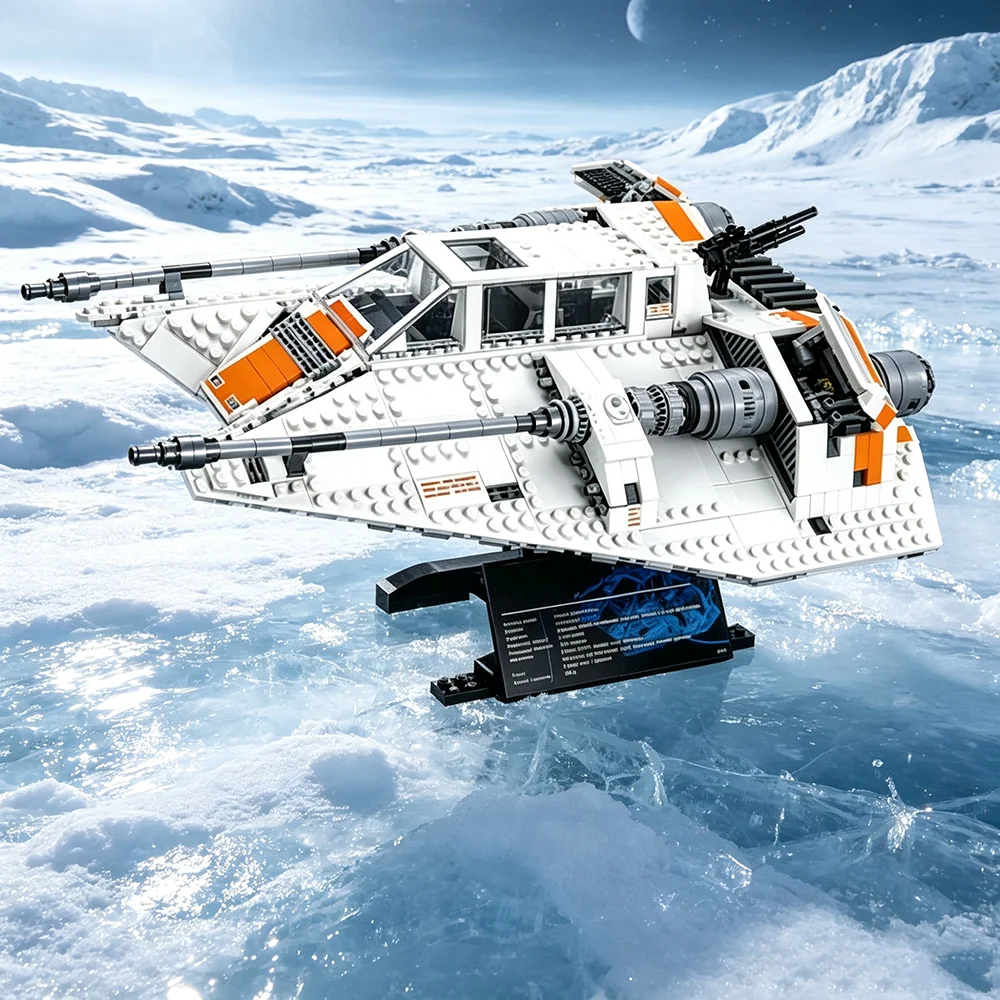 1703Pcs Snowmobile Desktop Display Model Building Blocks, Polar Expedition Vehicle Snow Scene Ornament, Home Decor STEM Toy Gift
1703Pcs Snowmobile Desktop Display Model Building Blocks, Polar Expedition Vehicle Snow Scene Ornament, Home Decor STEM Toy Gift
