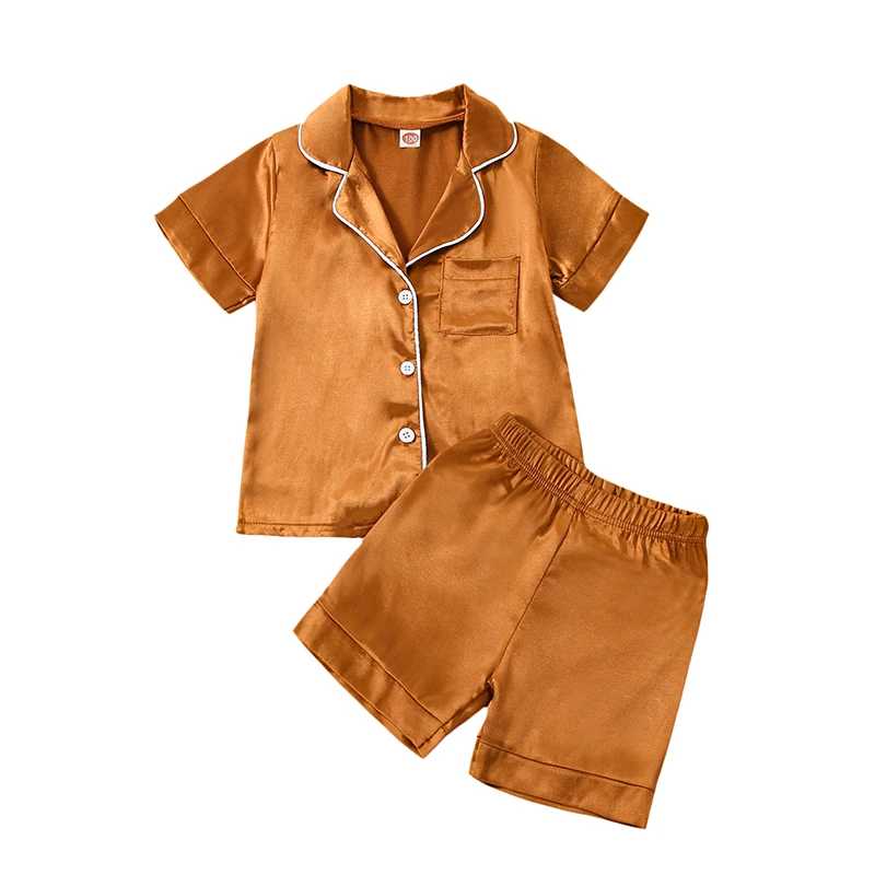 Toddler Girls Boys Summer Outfit Sets Short Sleeve Lapel Shirt Solid Color Shorts
Toddler Girls Boys Summer Outfit Sets Short Sleeve Lapel Shirt Solid Color Shorts