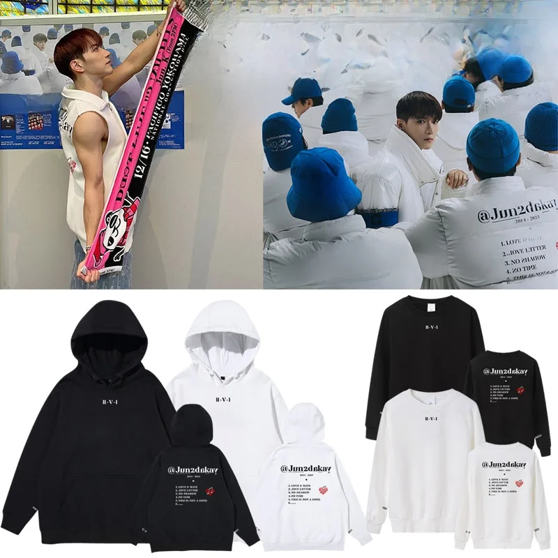 2PMJunK Concert Commayou Pure Cotton Loose Printed Hoodie Spring Autumn Unisex Comfortable Sweatshirt Letter Pattern
2PMJunK Concert Commayou Pure Cotton Loose Printed Hoodie Spring Autumn Unisex Comfortable Sweatshirt Letter Pattern