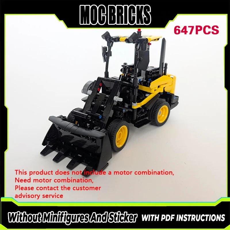 City Car Model MOC Building Bricks Engineering Wheel Loader Modular Technology Gifts Holiday Assemble Children Toys Suit
City Car Model MOC Building Bricks Engineering Wheel Loader Modular Technology Gifts Holiday Assemble Children Toys Suit