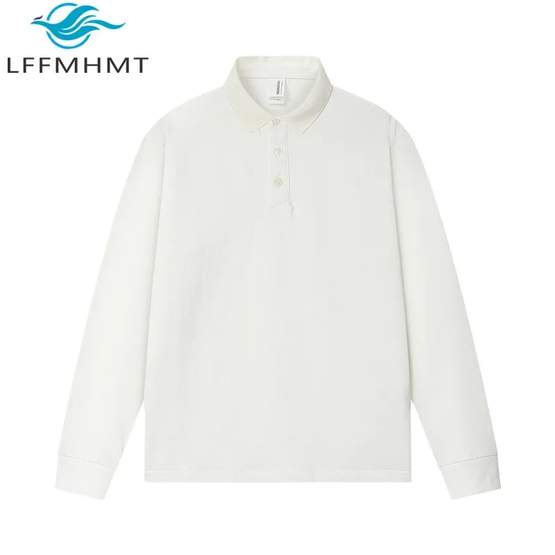 Anti-wrinkle Good Quality Pure Cotton Men's Long Sleeve Polo-shirt Spring Autumn Fashion Thicn Comfortable Loose Casual T-shirts
Anti-wrinkle Good Quality Pure Cotton Men's Long Sleeve Polo-shirt Spring Autumn Fashion Thicn Comfortable Loose Casual T-shirts