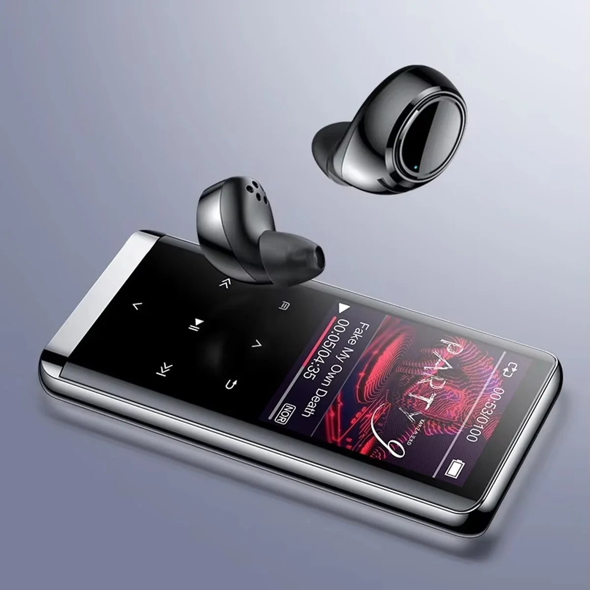 Premium Zinc Alloy MP3 Player M13 HiFi Lossless Audio Bluetooth aptX, Long Battery 48H, Video Playback, E-Book Reading, FM Radio
Premium Zinc Alloy MP3 Player M13 HiFi Lossless Audio Bluetooth aptX, Long Battery 48H, Video Playback, E-Book Reading, FM Radio