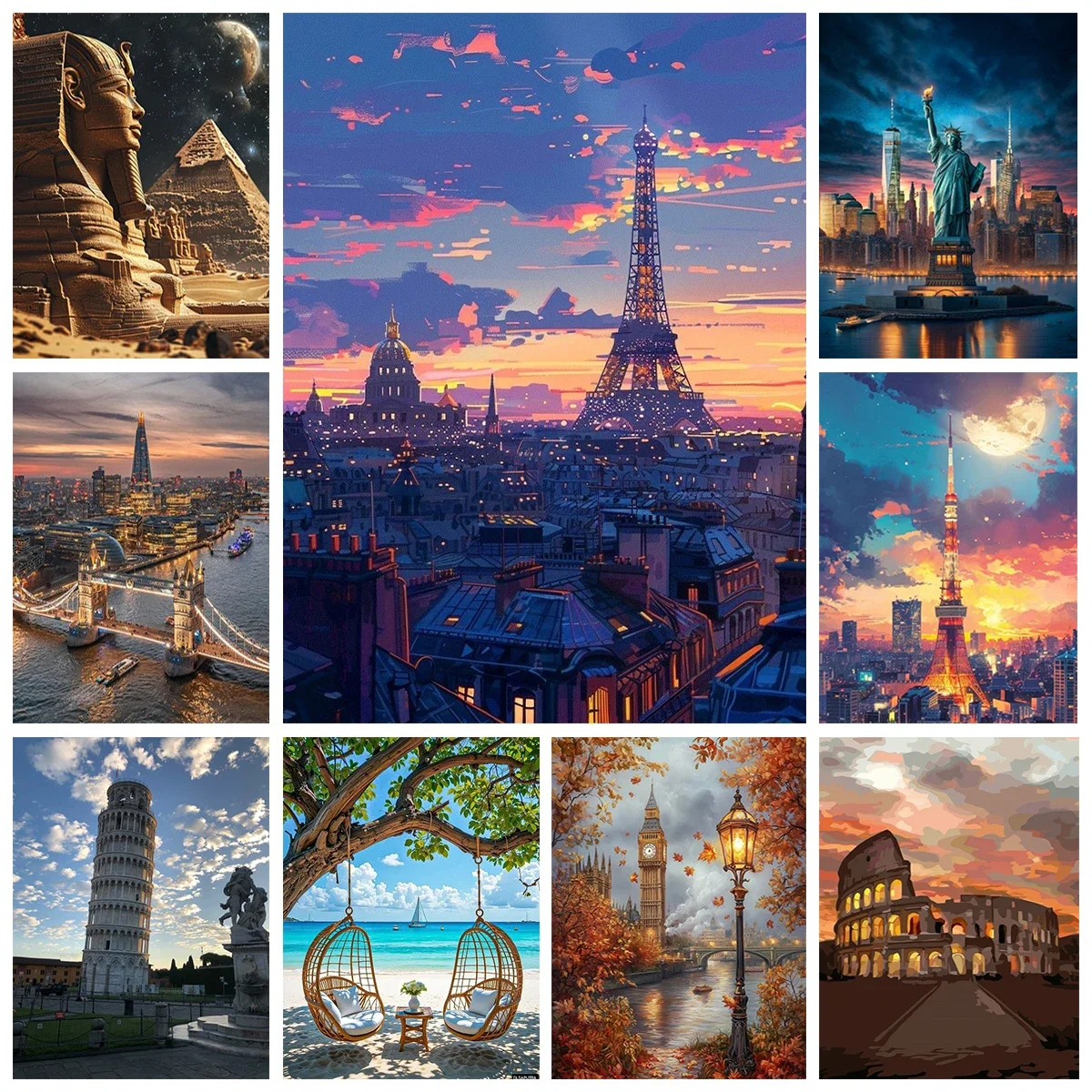 Мировые привлекатели DIY цифровая картина маслом Семейные друзья Вечеринка ручная роспись домашний настенный декор подарок на день рождения архитектурное искусство
Мировые привлекатели DIY цифровая картина маслом Семейные друзья Вечеринка ручная роспись домашний настенный декор подарок на день рождения архитектурное искусство