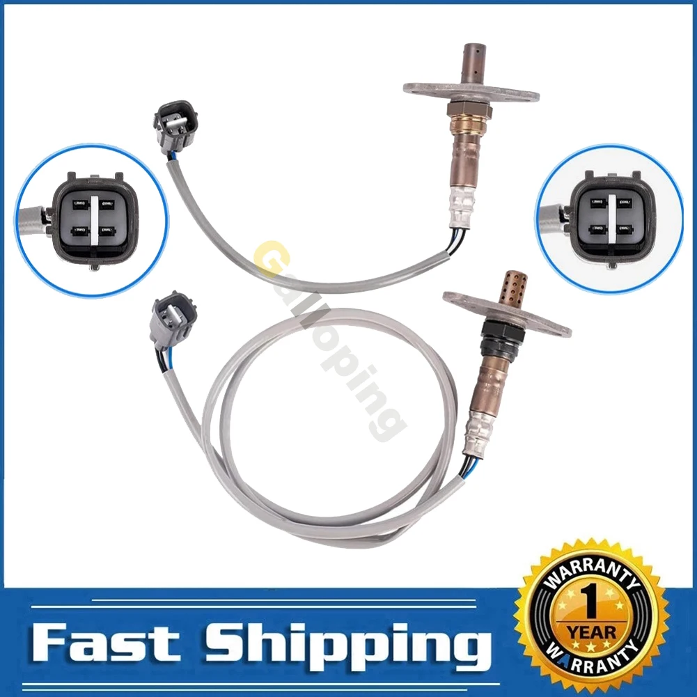 2x O2 Oxygen 02 Sensor for Toyota Tacoma 2.4L 2.7L 3.4L 2000-2004 Upstream Downstream 4 Wires Lambda Car Parts 234-9001 234-4189
2x O2 Oxygen 02 Sensor for Toyota Tacoma 2.4L 2.7L 3.4L 2000-2004 Upstream Downstream 4 Wires Lambda Car Parts 234-9001 234-4189