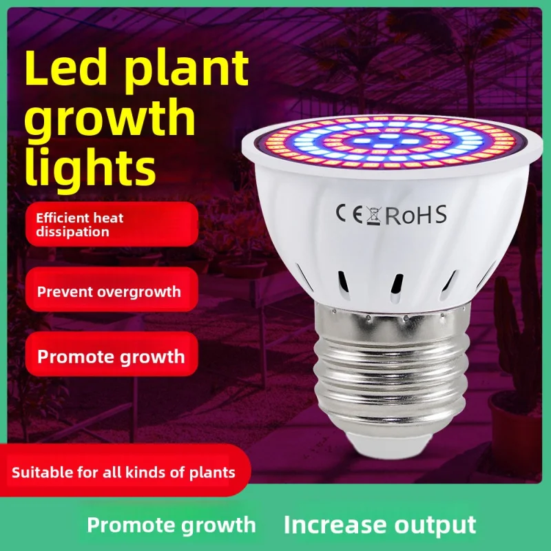 Red Blue Spectrum LED Grow Light Bulb, E27 E14 B22 GU10 MR16 Base, for Succulent Seedling Indoor Plant Lighting
Red Blue Spectrum LED Grow Light Bulb, E27 E14 B22 GU10 MR16 Base, for Succulent Seedling Indoor Plant Lighting
