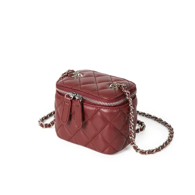 Small Shoulder Bucket Bag For Women Classic Mini Clutches Female Small Square Box Crossbody Metal Chain Handbag
Small Shoulder Bucket Bag For Women Classic Mini Clutches Female Small Square Box Crossbody Metal Chain Handbag