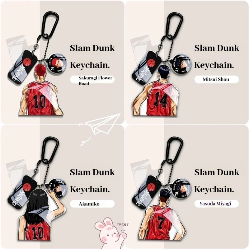 The First Slam Dunk Anime Peripheral Keychain Pendant Sakuragi Hanamichi Rukawa Kaede Mitsui Hisashi Anime Model Pendant Gift
The First Slam Dunk Anime Peripheral Keychain Pendant Sakuragi Hanamichi Rukawa Kaede Mitsui Hisashi Anime Model Pendant Gift