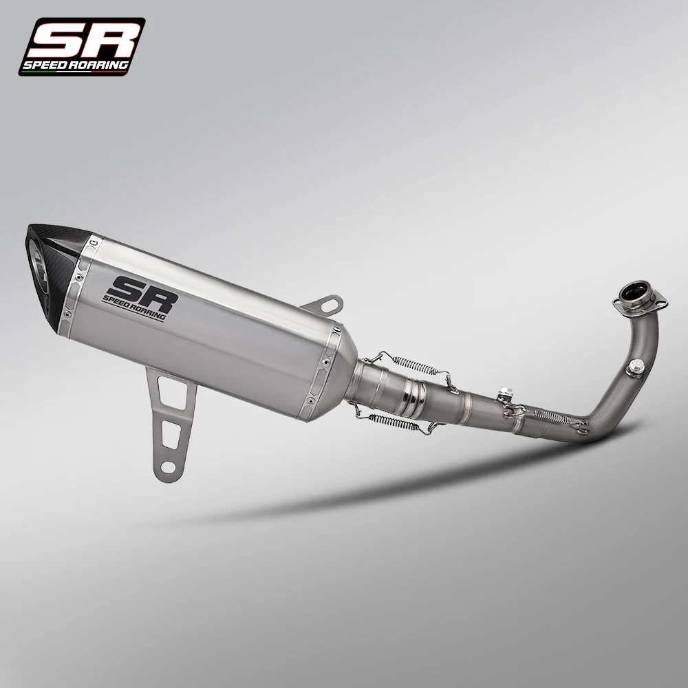 Titanium Exhaust System With Carbon End Cap For Zontes 368 368G/E 2025
Titanium Exhaust System With Carbon End Cap For Zontes 368 368G/E 2025