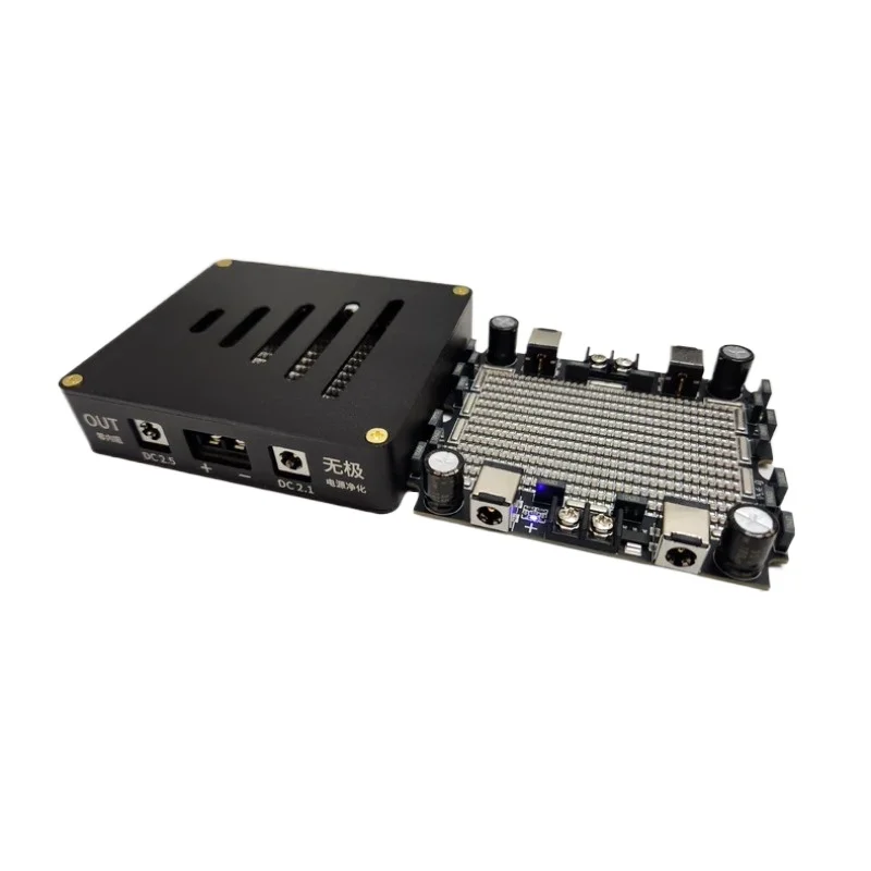 HIFI power filter, non-polarity, zero internal resistance, applicable voltage 5V-48V maximum current 20A
HIFI power filter, non-polarity, zero internal resistance, applicable voltage 5V-48V maximum current 20A