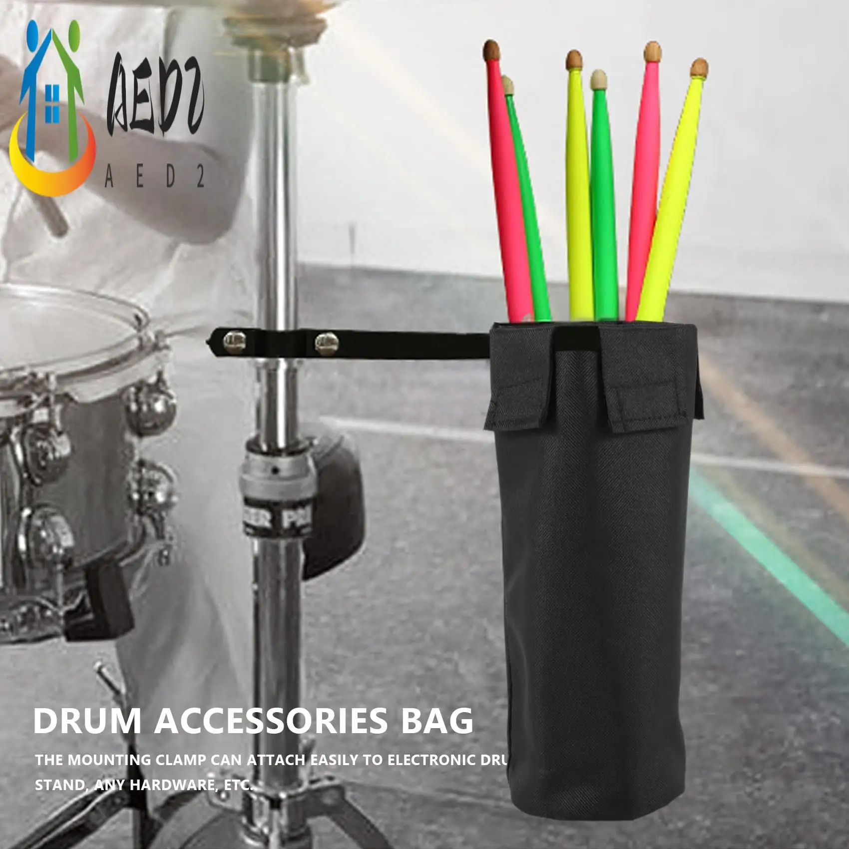 AED2-держатель барабанных палочек, влагостойкая сумка для барабанных палочек, износостойкий карман для барабанных палочек с монтажным зажимом, аксессуары для барабанов, инструмент
AED2-держатель барабанных палочек, влагостойкая сумка для барабанных палочек, износостойкий карман для барабанных палочек с монтажным зажимом, аксессуары для барабанов, инструмент