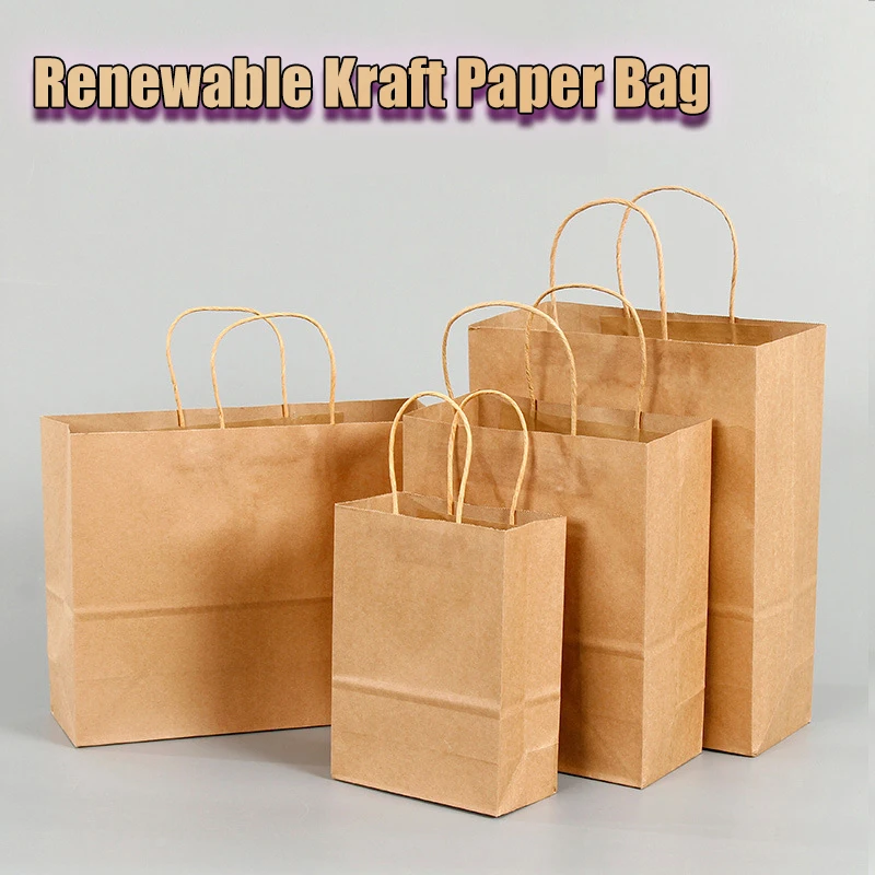 Recycled Kraft Gift Bags Paper Bag with Handle, Brown (20 Pieces), Bulk Kraft Gift Bags for Shopping, Craft, Party,
Recycled Kraft Gift Bags Paper Bag with Handle, Brown (20 Pieces), Bulk Kraft Gift Bags for Shopping, Craft, Party,