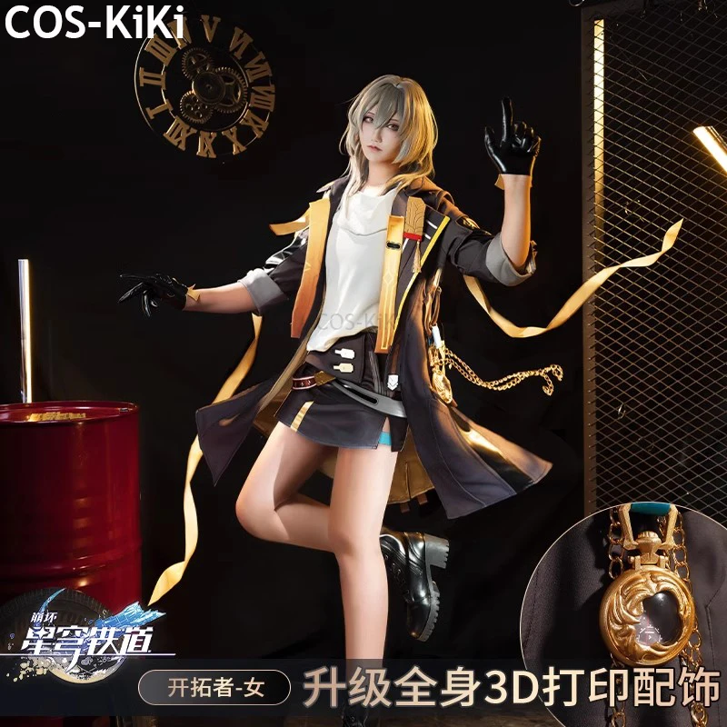 COS-KiKi Honkai: Star Rail Trailblazer Stelle Game Suit Cosplay Costume Gorgeous Uniform Halloween Party Role Play Outfit Women
COS-KiKi Honkai: Star Rail Trailblazer Stelle Game Suit Cosplay Costume Gorgeous Uniform Halloween Party Role Play Outfit Women
