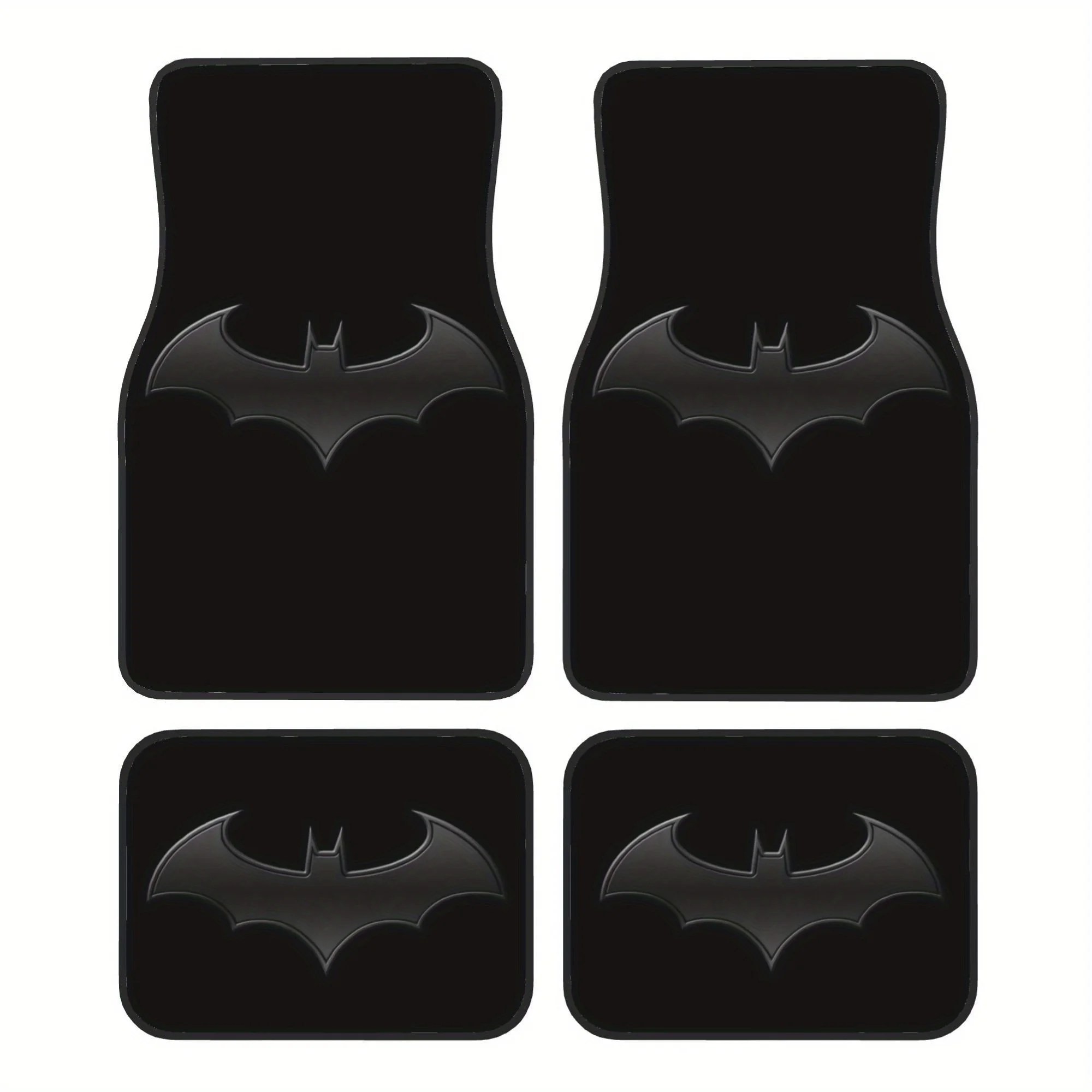4Pcs Bat Symbol Car Floor Mats, Anti-Slip Polyester Mats, Universal Fit Sedan SUV Truck Van, Stylish Design for Car Interior
4Pcs Bat Symbol Car Floor Mats, Anti-Slip Polyester Mats, Universal Fit Sedan SUV Truck Van, Stylish Design for Car Interior