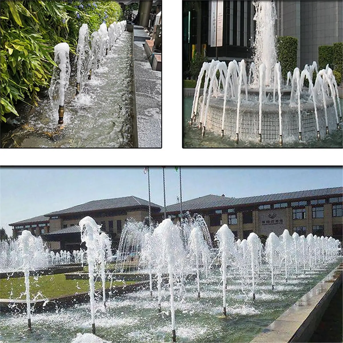 1" Bubbling Column Fountain Foam Fountain Nozzle Garden Hotel Pond Waterscape Ornamental Decoration Fountain
1" Bubbling Column Fountain Foam Fountain Nozzle Garden Hotel Pond Waterscape Ornamental Decoration Fountain