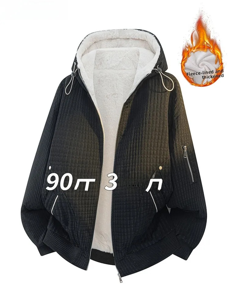 Мужская утепленная хлопковая куртка с капюшоном на флисовой подкладке, осенне-зимняя, модная, в клетку, теплая, на молнии, стандартный крой
Мужская утепленная хлопковая куртка с капюшоном на флисовой подкладке, осенне-зимняя, модная, в клетку, теплая, на молнии, стандартный крой